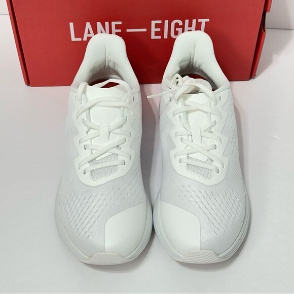 Lane-Eight The Relay Trainer Men’s Size 9.5 Shoes in White and Lilac - Picture 8 of 10